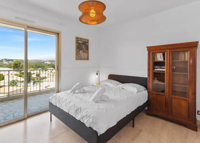 Le Thalassa - Spacious - Sea View - Ac - Parking - Pool Apartamento