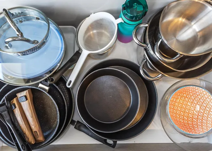 公寓 Le Thalassa - Spacious - Sea View - Ac - Parking - Pool *