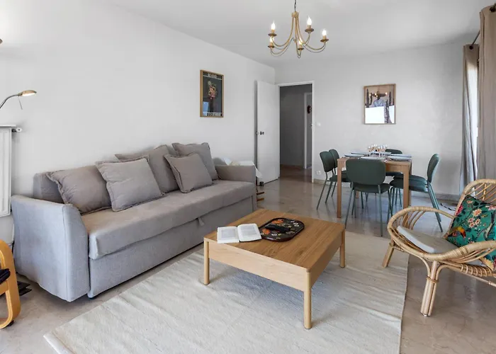 Le Thalassa - Spacious - Sea View - Ac - Parking - Pool * Antibes