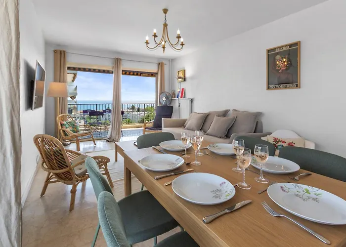 Apartamento Le Thalassa - Spacious - Sea View - Ac - Parking - Pool Antibes