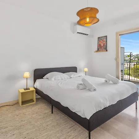 아파트 Le Thalassa - Spacious - Sea View - Ac - Parking - Pool *